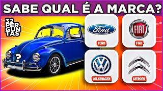 ️ DESCUBRA A MARCA DO CARRO  |  Aposto que você não consegue acertar todas!  98% não vai platinar