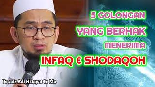 5 Golongan Yang Berhak Menerima Infaq dan Shodaqoh | Ustadz Adi Hidayat Lc Ma