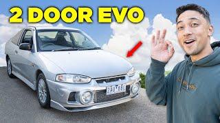 CONVERTING MY TURBO LANCER INTO A TWO DOOR MITSUBISHI EVO