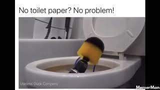 No toilet paper? No problem!