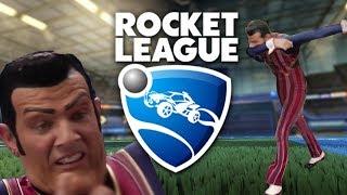 Rocket League but every time I score there's a meme