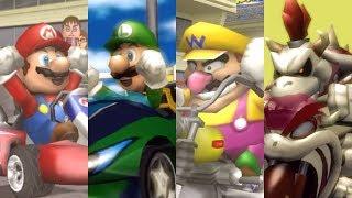 Mario Kart Wii - All Characters Win/Lose Animations