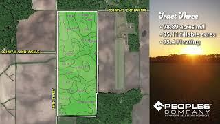 Waseca, MN Land Auction | PeoplesCompany com | Listingh 16271