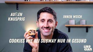 Subway Cookies selber machen in gesund und vegan