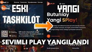 SEVIMLI PLAY YANGI ILOVAGA KO'CHDI !! | SPLAY RO'YHATDAN O'TISH | SPLAY ENDI YANGI PLATFORMADA