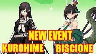 Kurohime and Biscione join Fate/Grand Order!! New Event My Little Dragon