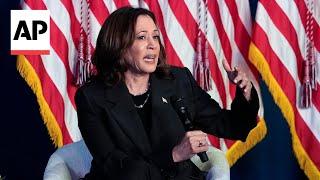 Kamala Harris says JD Vance told a 'compelling' but incomplete story at RNC