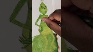 Drawing The Grinch(es) #art #artist #drawing #grinch #grinchmas #coloring #artmas