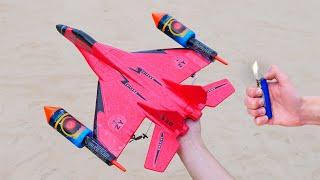 Experiment: Rocket powered Airplane!