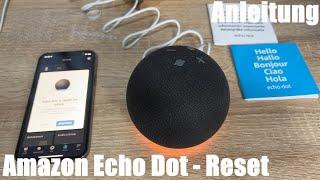 Amazon Echo Dot (4te Generation) harter Reset / Echo Reset (zurücksetzen) Anleitung