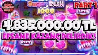 Sugar Rush 1000 | ERFSANE OYUN EFSANE KAZANÇ 4.800.000.00 TL PART 1 | DEVAMI YARIN BURADA !