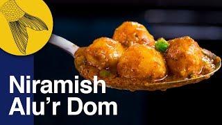 Niramish Aloo'r Dum Bengali Recipe | Easy Aloo Dum without Onion & Garlic | Bhoger Alur Dom