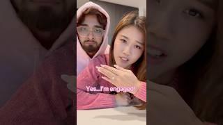 Did she put the ring wrong?!  #shorts  #couple #relationship