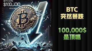 比特币暴跌7000点！10w美金是顶部？重回3300点，以太坊还要不要继续持有？（建议1.5倍速观看） 比特币行情分析|  比特幣交易策略|ICT|订单流|BTC