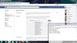 how to unblock one in FACEBook