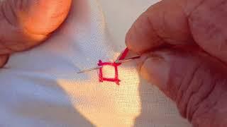 Hand Embroidery Bavadiya work Stitch | Ahir Embroidery Nakaro Stitch | Kutchi Handwork