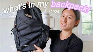 what's in my backpack 2024!