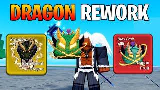  DRAGON REWORK IS HERE!  BLOX FRUITS UPDATE 24 LIVE!