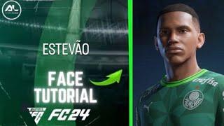 EAFC 24 - ESTEVÃO Face + Stats (Tutorial)