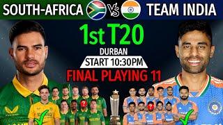 India Vs South Africa 1st T20 2024 - Details & Playing 11 | India Vs South-Africa T20 Series 2024 |