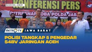 Polisi Tangkap 5 Pengedar dari Jaringan Aceh