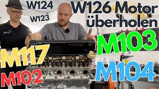 W126 / W124 / W123 Mercedes Motoren überholen bei Mozart Car Classics