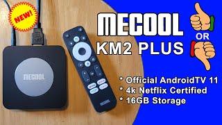 NEW!!  MeCool KM2 PLUS AndroidTV Box - Watch Before you BUY!