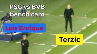 Champions league semi final PSG vs BVB last minute Edin Terzic cam