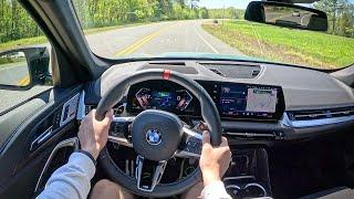 2024 BMW X1 M35i - POV Test Drive (Binaural Audio)