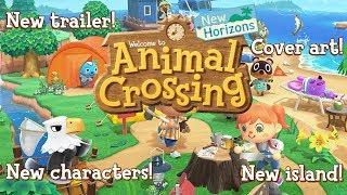 Animal Crossing New Horizons | NEW Trailer & Cover Art! Analysis 