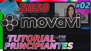 Movavi Video Editor Plus 2020: Tutorial básico, Principiantes, Cómo usar, Español