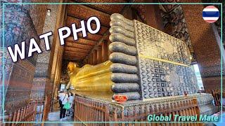 WAT PHO Reclining Buddha Temple Tour Bangkok  Thailand DIY 2023