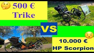 Kann ein 500€ Liegerad so viel Freude machen wie ein 10K HP Scorpion?