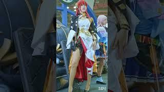 4K 221118 송주아 5 SONG JOO A   호요버스 부스 붕괴 스타레일 히메코   2022 지스타 G STAR 코스프레 직캠 Cosplay Fancam