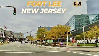 Driving Fort Lee New Jersey 4K