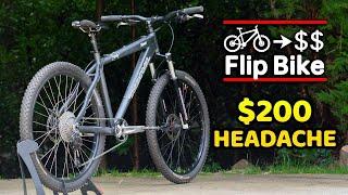 Restoring a Crusty $200 Hardtail for Cash - Flip Bike