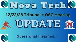 NovaTech Update (December 22, 2023)