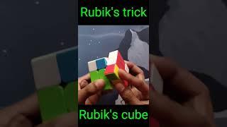 how to solve rubik's cube 3x3 - cube solve magic trick formula#shorts