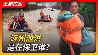 Wang's News Talk 20230804 |Who is Zhuozhou Flood Discharge Protecting?