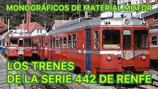 Reportaje de los TRENES de la Serie 442 de RENFE FERROCARRIL métrico en España  MMM42