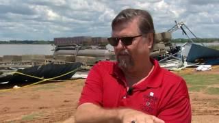 Storms rip covered marina boats out of Eagle Mountain Lake