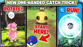 New One Hand Quick Catch GLITCH in Pokémon GO! Here’s How