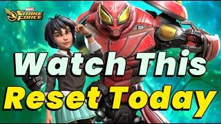 WATCH BEFORE MSF RESET TODAY! PENI PARKER TODAY! BUILD CABAL PLAN! BATTLE PASS | MARVEL Strike Force