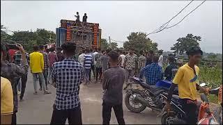 Dj Suraj bagodar testing video Ganpati Puja Visarjan at Bagodar || Road Show 