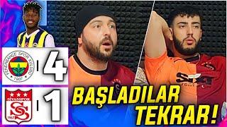 GALATASARAYLILAR FENERBAHÇE MAÇINI İZLERSE / FENERBAHÇE 4-1 SİVASSPOR