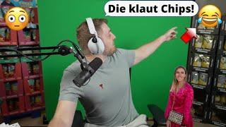 Meine Freundin klaut heimlich im Stream meine Chips