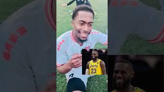 Which famous person would Trinidad and Tobago footballers choose to be like for a day