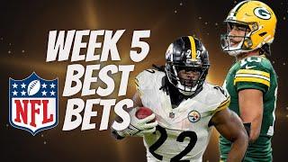 Week 5 NFL Best Bets, Player Props, Parlays, Predictions Today Sunday October 6th 10/6