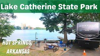 Lake Catherine State Park - Hot Springs Arkansas - Campground and Park Tour