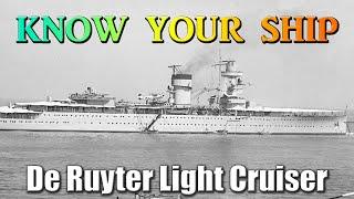 World of Warships - Know Your Ship #40 - De Ruyter Light Cruiser